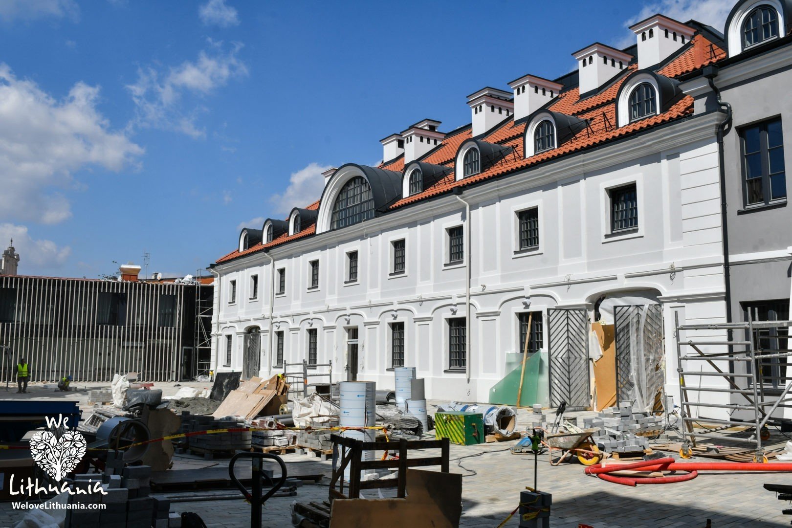 Baigiami restauruoti Pacų rūmai Vilniuje