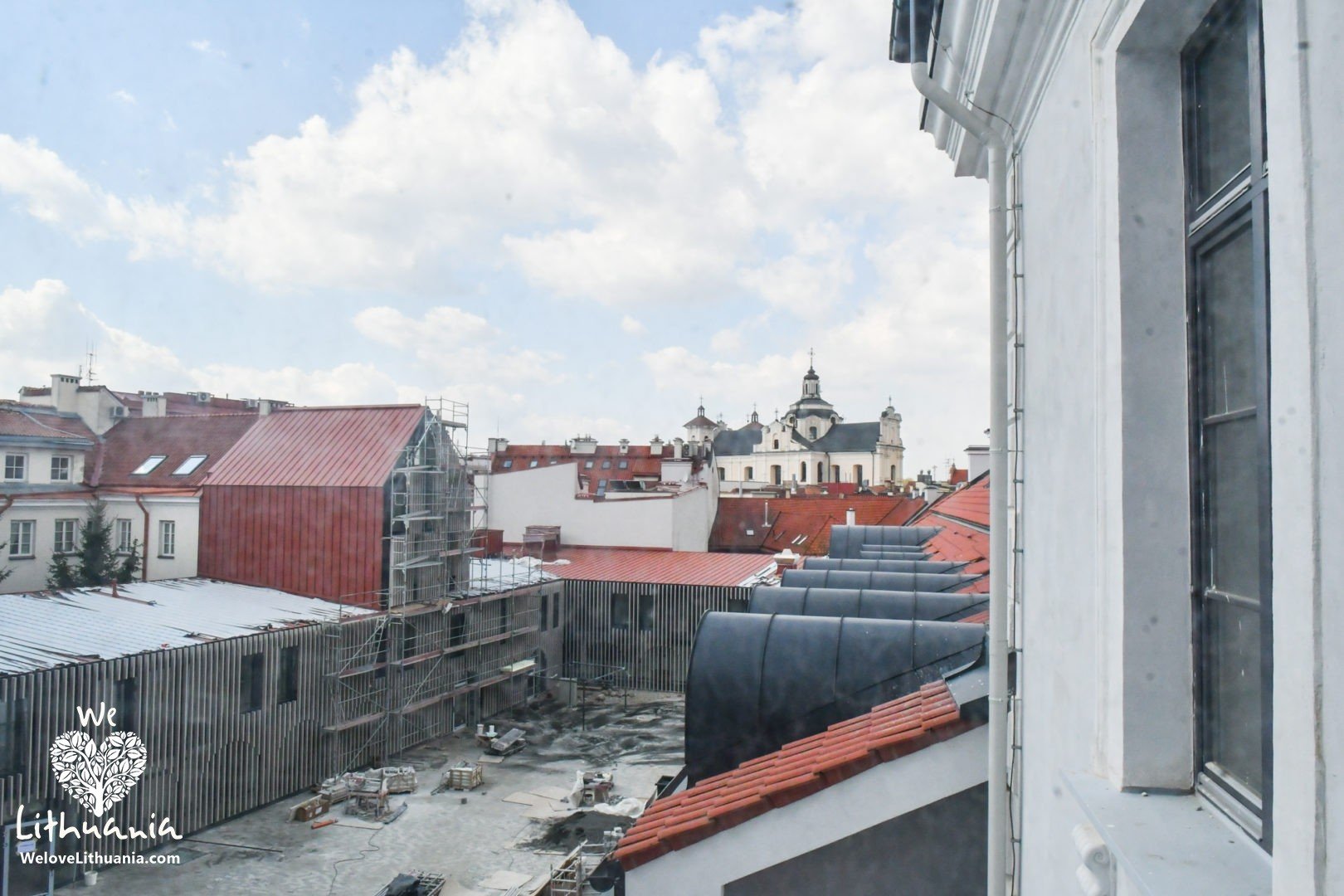 Baigiami restauruoti Pacų rūmai Vilniuje