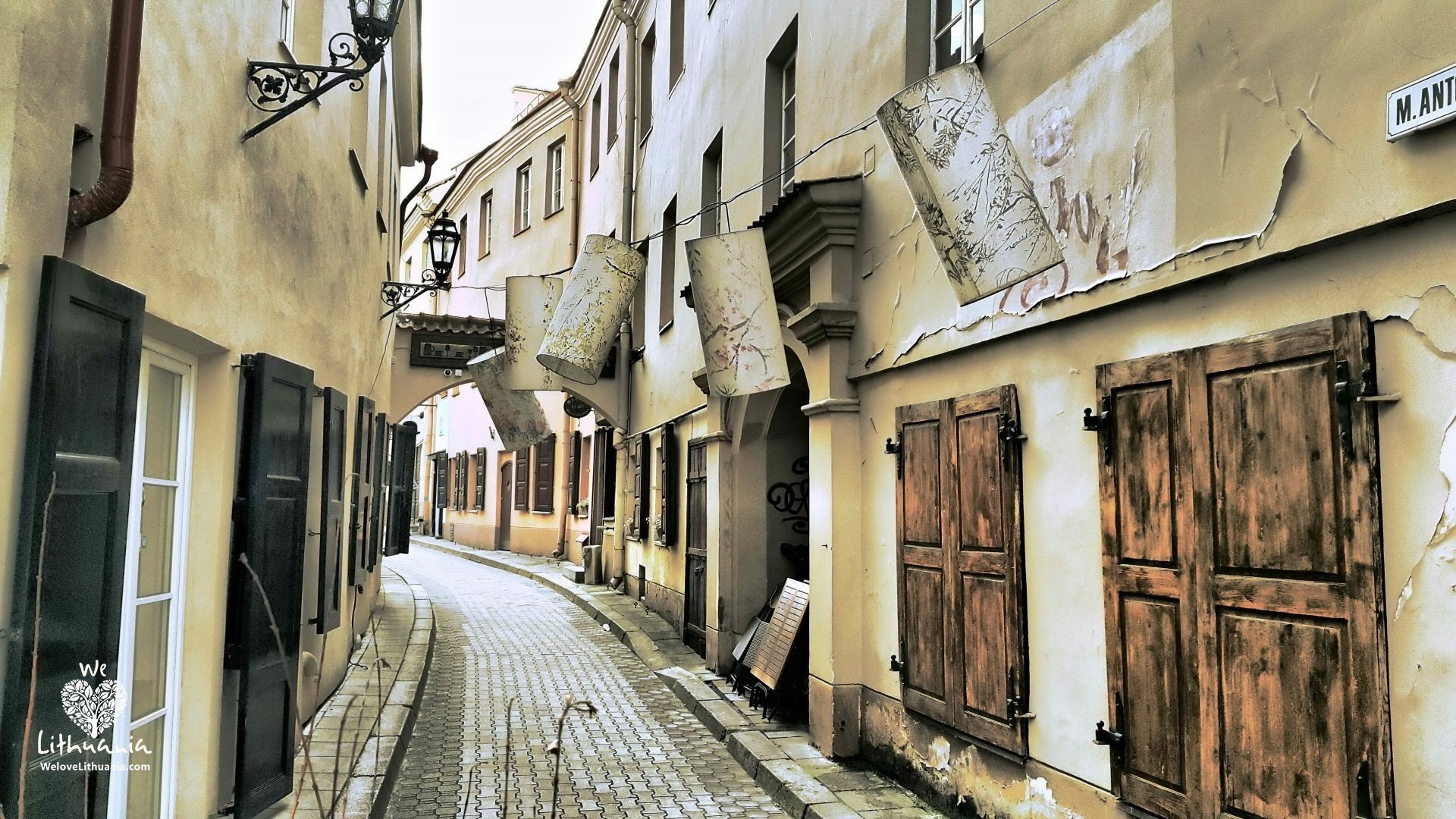 Vilniaus senamiesčio gatvė.