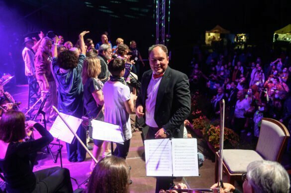 Festivalio Purpurinis vakaras 2020 baigiamasis koncertas Anykščių Dainuvos slėnyje.