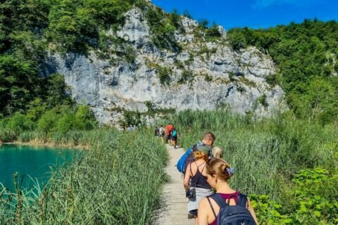 Plitvicų ežerų parkas Kroatijoje